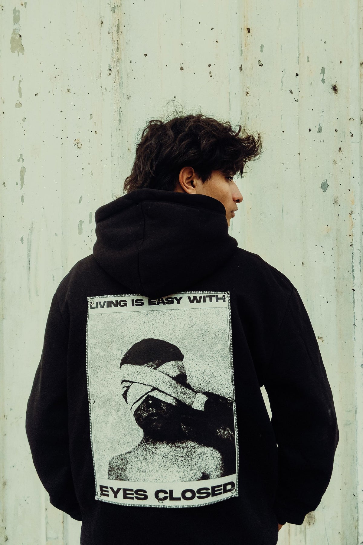 OSSIDO streetwear - felpa con cappuccio vista posteriore