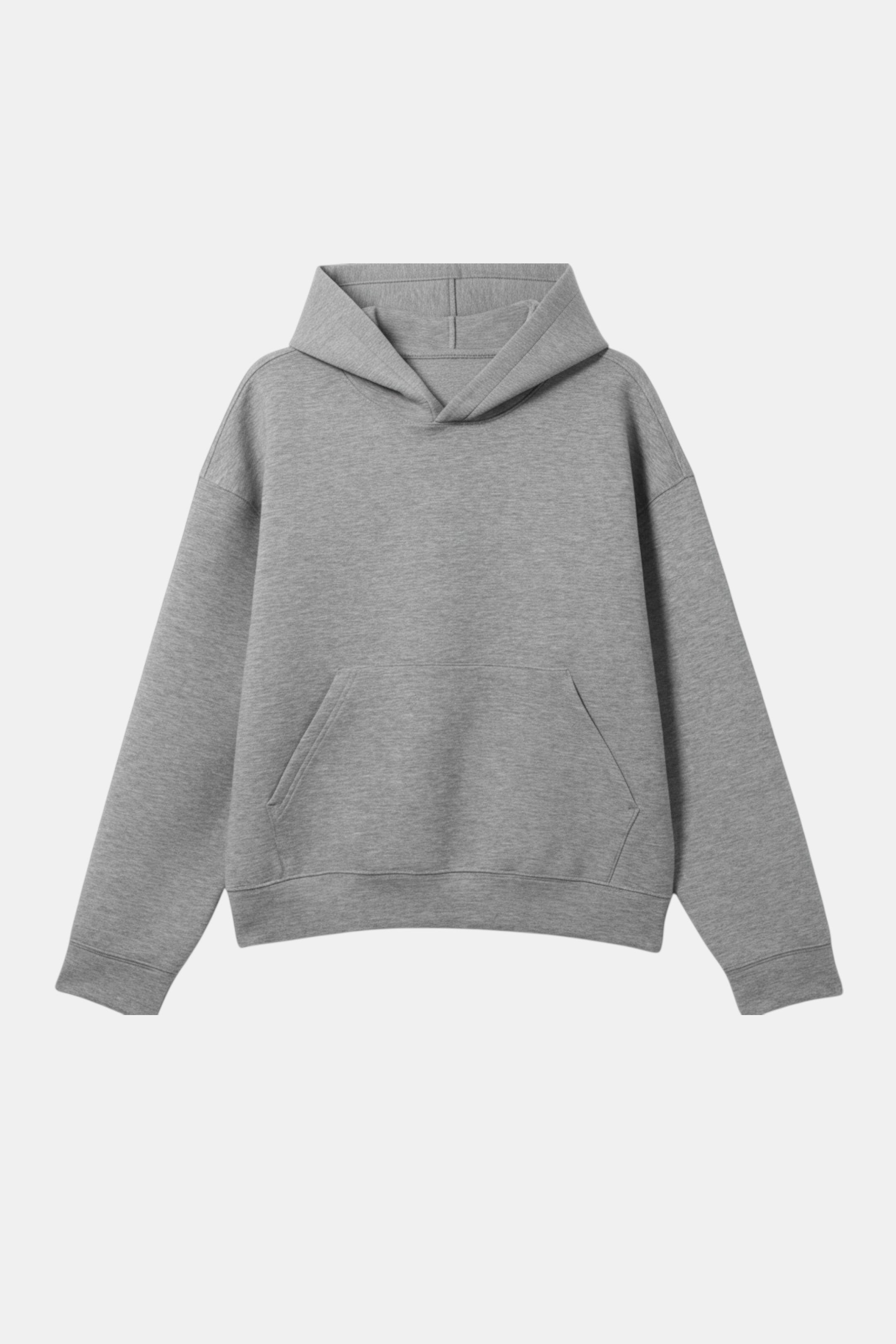 OSSIDO — Felpa con Cappuccio · Grigio Melange